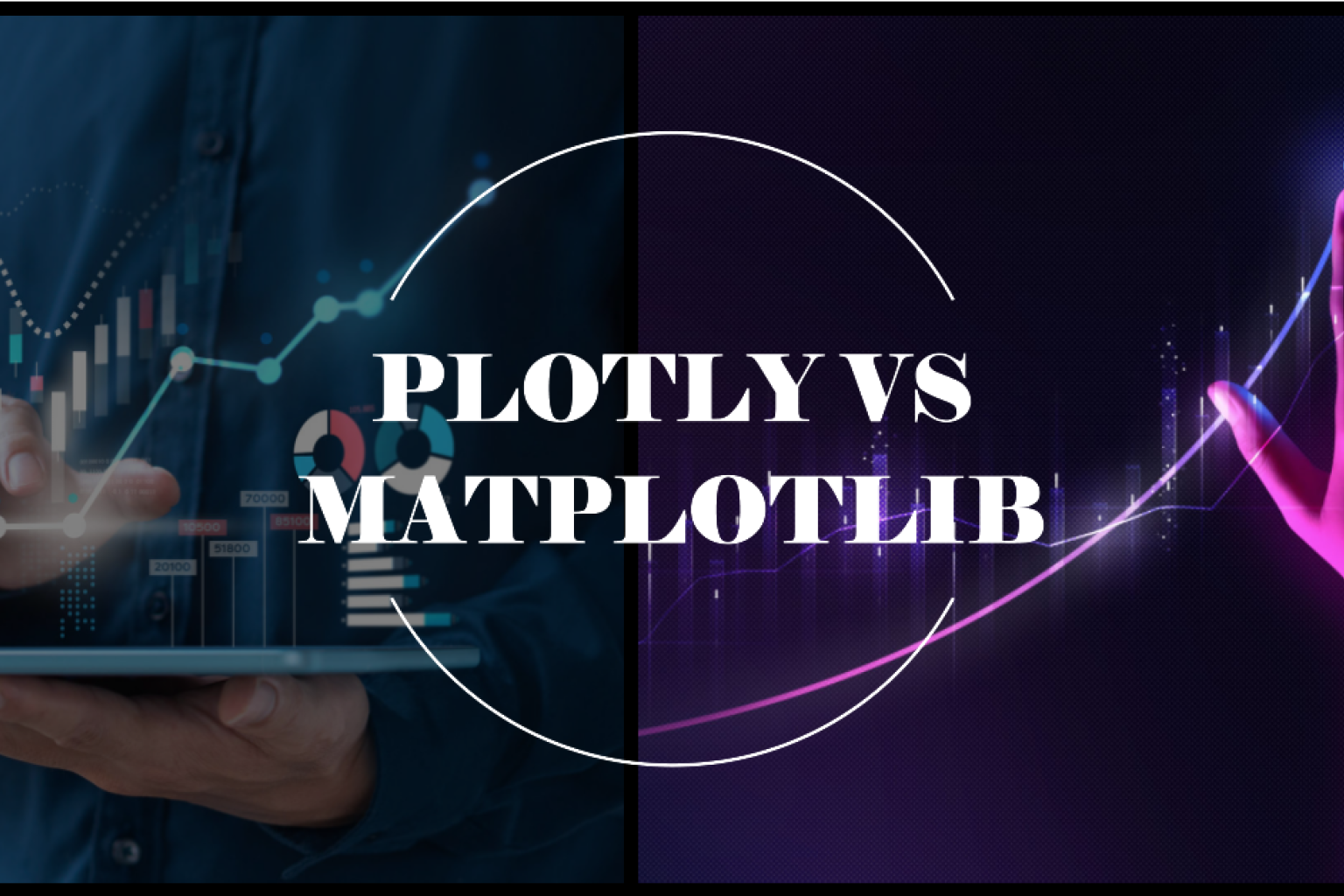 두 가장 인기 있는 Python 데이터 시각화 도구인 Plotly와 Matplotlib의 상세한 비교, 예시와 코드 스니펫을 포함한 분석입니다.